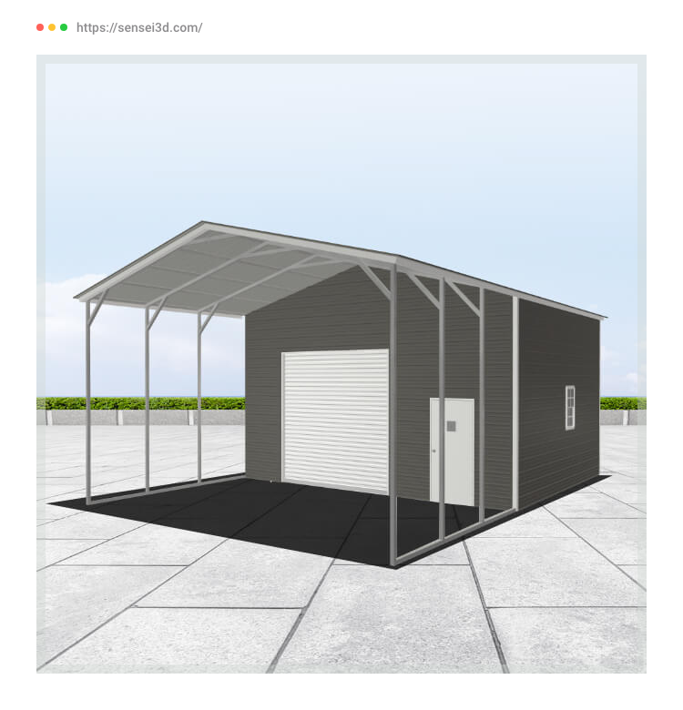 Sensei Carports Best 3D Carport Designer & Pricing Estimator