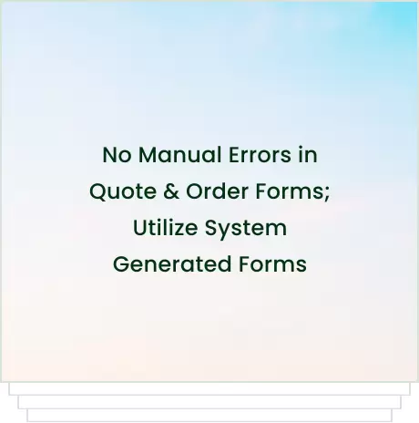 Eliminate Errors with Sensei CRM