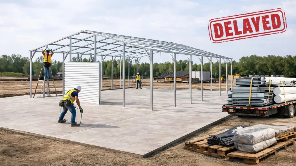 The #1 Reason Metal Building Projects Stall After the Sale