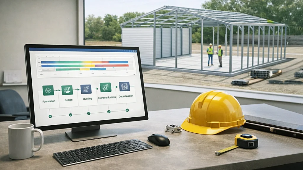 From Design to Install: Why a Metal Building CRM Must Handle Post-Sale Chaos